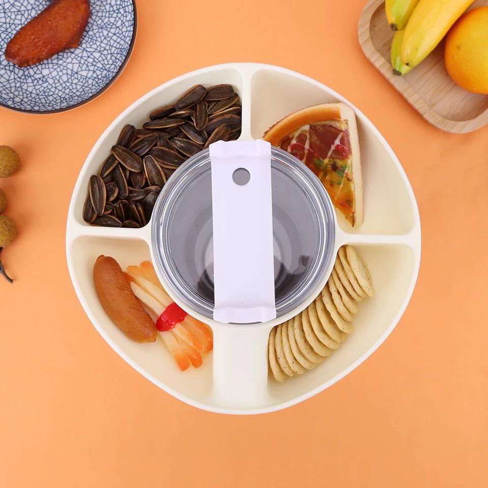 Plato Porta Snacks para Termo o Vaso