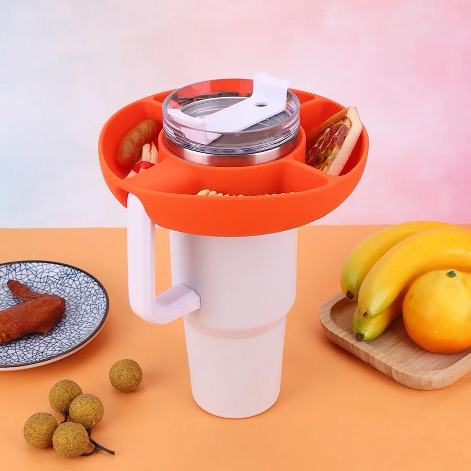 Plato Porta Snacks para Termo o Vaso