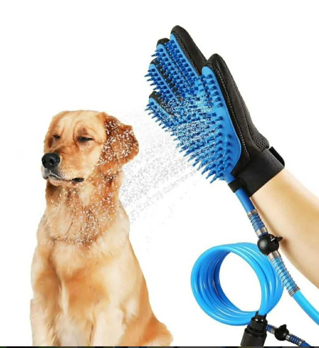 Guante Manguera 2 en 1 para Bañar Mascotas 🐶🚿