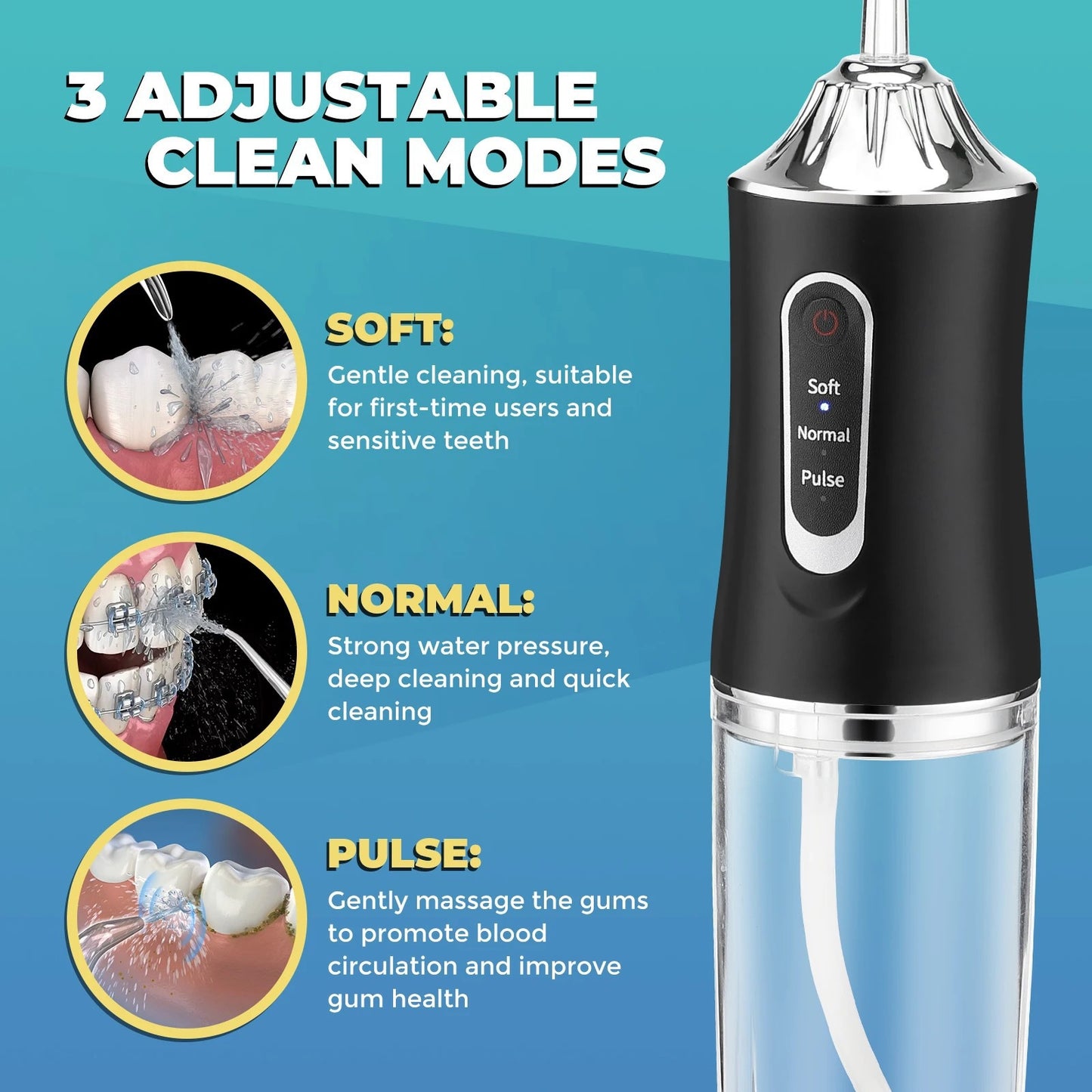 Irrigador Bucal Portátil USB
